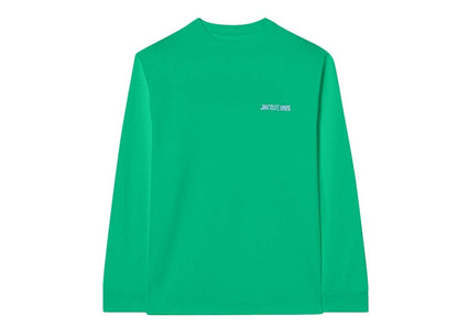 Jacquemus Le T-shirt Gelo Pool Logo L/S T-shirt Print Ice Jacquemus Green