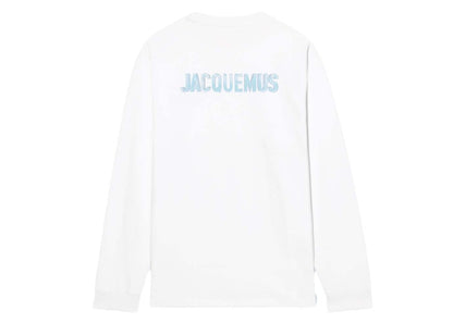 Jacquemus Le T-shirt Gelo Pool Logo L/S T-shirt Print Ice Jacquemus White