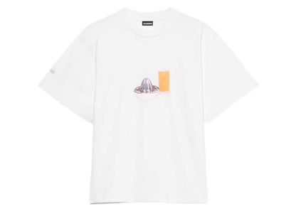 Jacquemus Le T-shirt Succo Orange Juice T-shirt White
