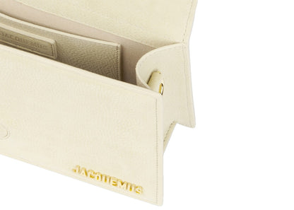 Jacquemus Le grand Bambino Crossbody Strap Handbag Light Yellow