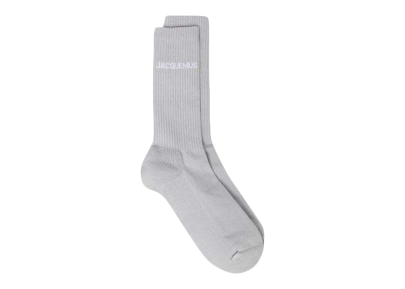 Jacquemus Les Chaussettes Socks Light Grey
