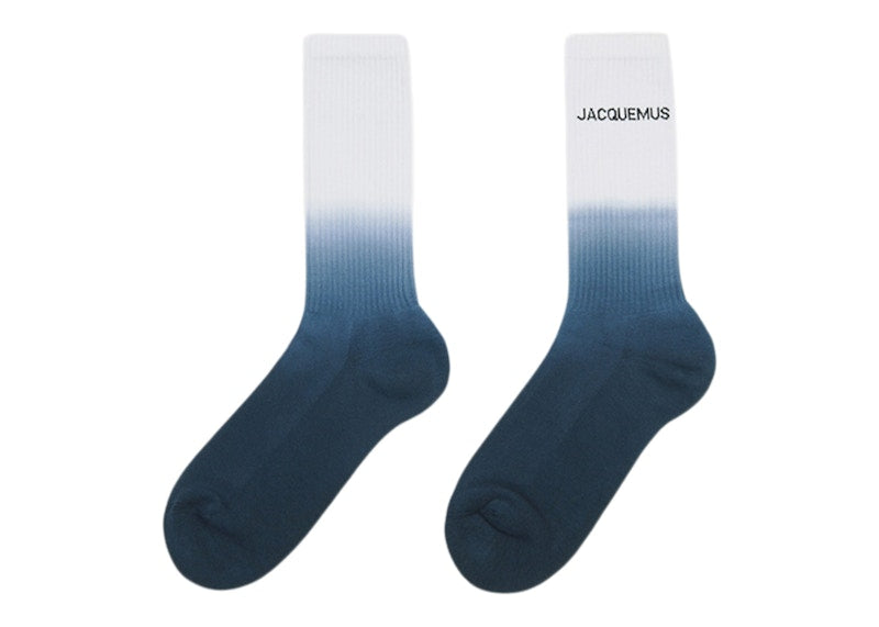 Jacquemus Les Chaussettes Moisson Gradient Socks Navy