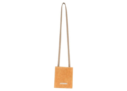 Jacquemus Logo Plaque Lanyard Cardholder Yellow