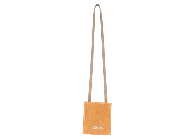Jacquemus Logo Plaque Lanyard Cardholder Yellow