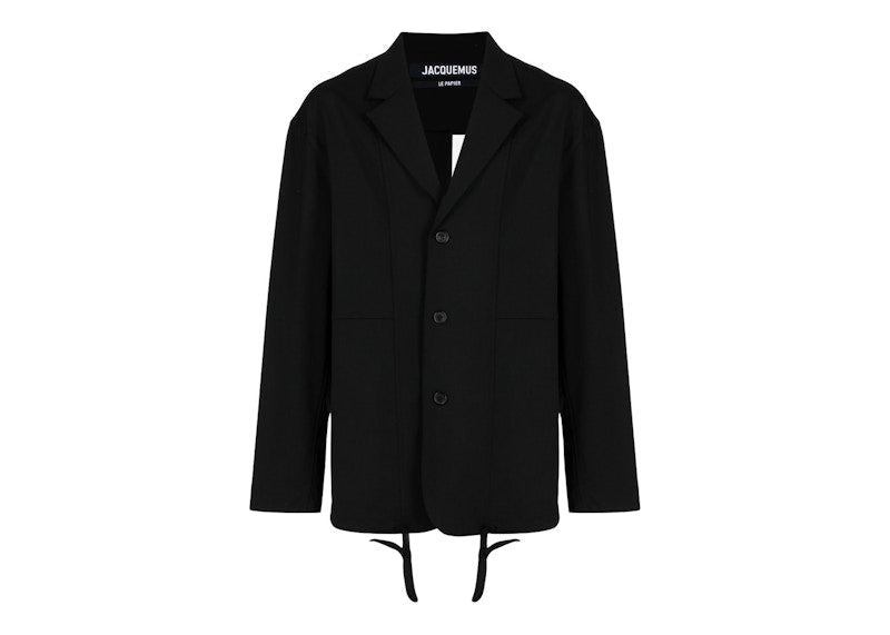 Jacquemus Relaxed Fit Blazer Black
