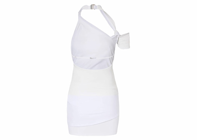 Jacquemus x Nike La Robe Drapée Dress White