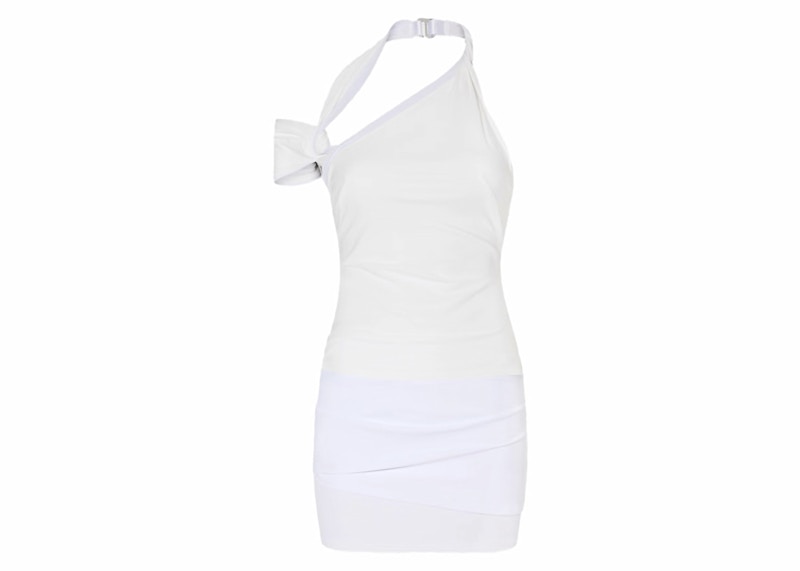 Jacquemus x Nike La Robe Drapée Dress White