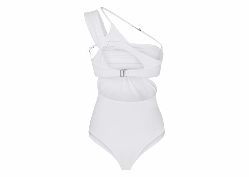 Jacquemus x Nike Le Body Drapé Dress White