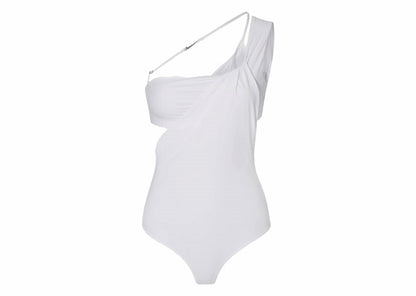 Jacquemus x Nike Le Body Drapé Dress White