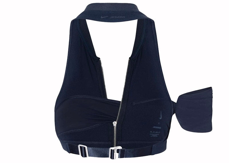 Jacquemus x Nike Le Haut Drape Top Dark Obsidian