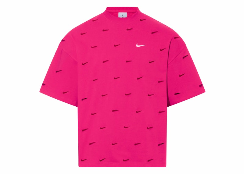 Jacquemus x Nike Le Swoosh T-shirt Dark Pink