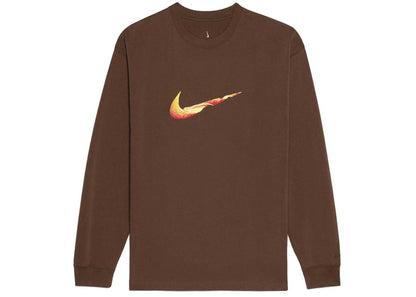 Jacquemus x Nike Le T-Shirt Manches Longues Orange Brown