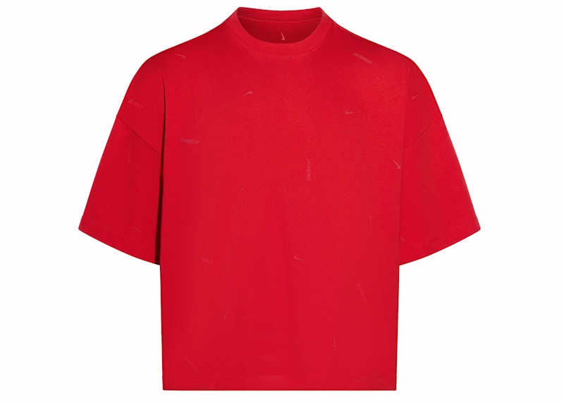 Jacquemus x Nike Logo T-Shirt (Asia Sizing) Dark Red