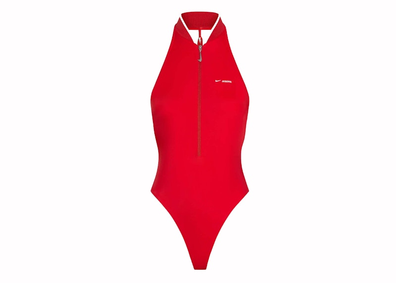 Jacquemus x Nike One-Piece Swimsuit Dark Red
