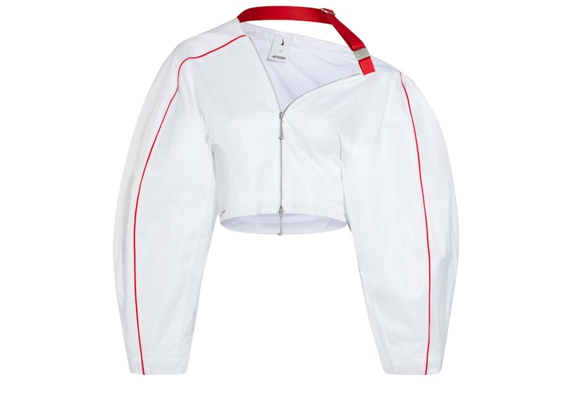Jacquemus x Nike Short Asymmetrical Jacket (Asia Sizing) White