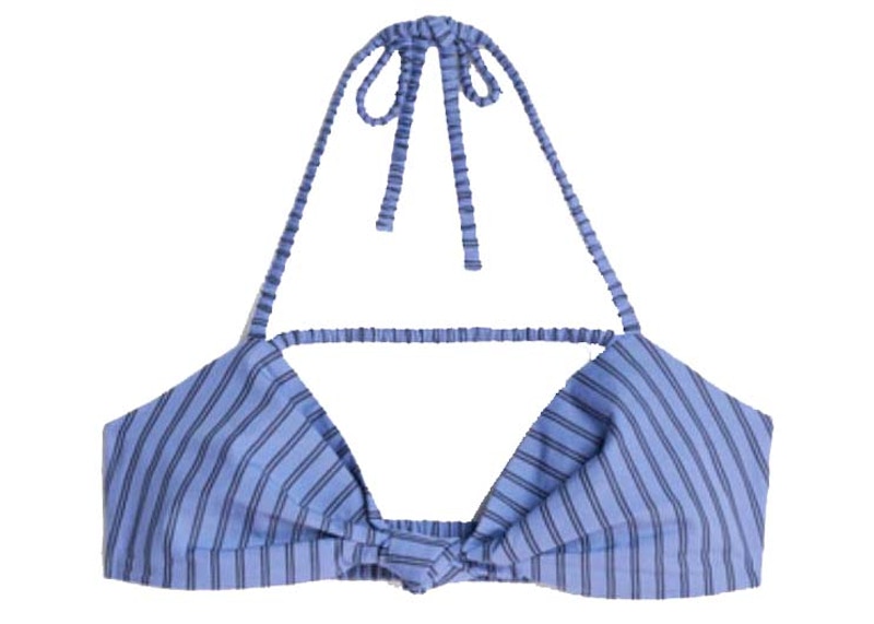 Jacquemus x Tekla La Brassière Boro Stripe