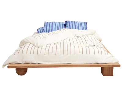 Jacquemus x Tekla La Housse de Couette (240x220) Almondine stripe