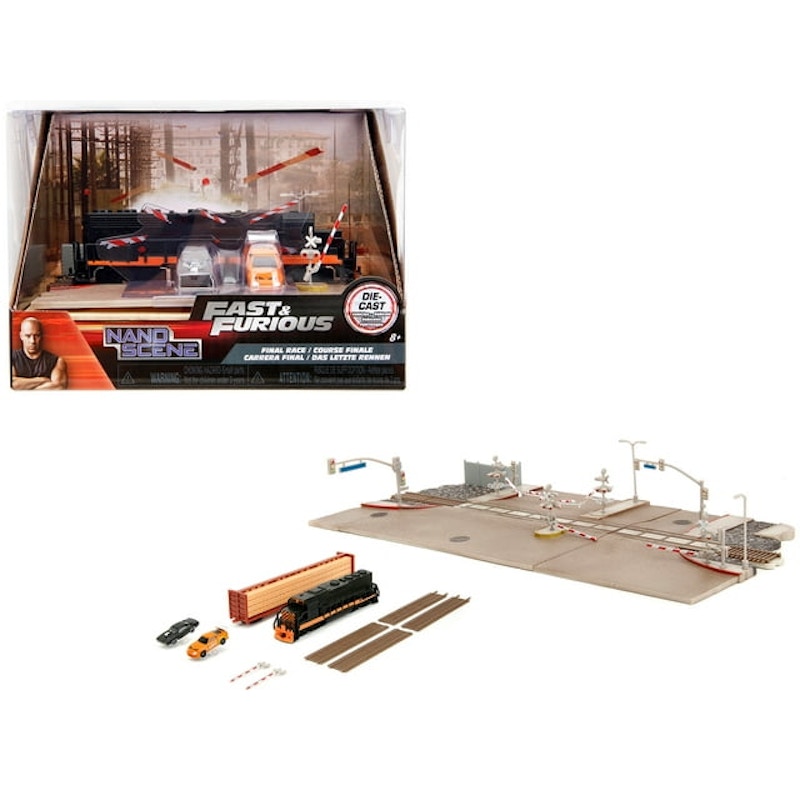 Jada Toys "Fast & Furious" Final Race Diorama Figure Set