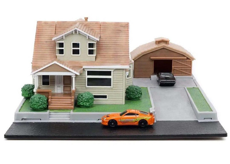 Jada Toys Nano Scene Fast & Furious Toretto House 1/87 Scale Diorama Figure