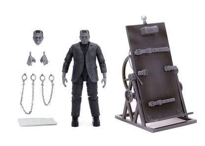Jada Toys Universal Monsters Deluxe Frankenstein Next Level Exclusive Action Figure Black