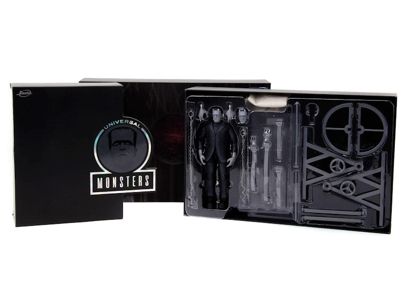 Jada Toys Universal Monsters Deluxe Frankenstein Next Level Exclusive Action Figure Black