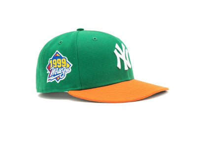 Jae Tips x Hat Club Yankee 5950 Subway Series On Field Fitted Hat Green/Orange