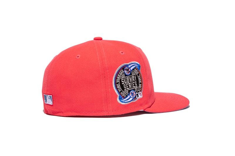 Jae Tips x Hat Club Yankees 5950 Fitted Hat Salmon