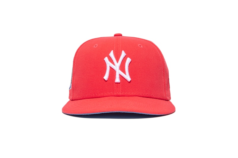 Jae Tips x Hat Club Yankees 5950 Fitted Hat Salmon
