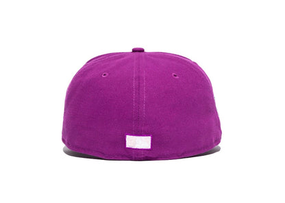 Jae Tips x Hat Club Mets 2000 World Series On Field 59Fifty Fitted Hat Purple