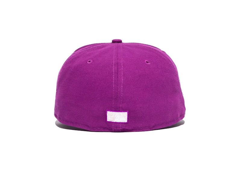 Jae Tips x Hat Club Yankees 5950 Subways Series On Field Fitted Hat Purple