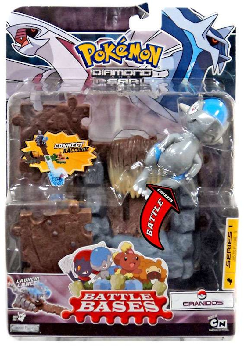 Jakks Pacific Pokemon Battle Bases Series 1 Cranidos Figure