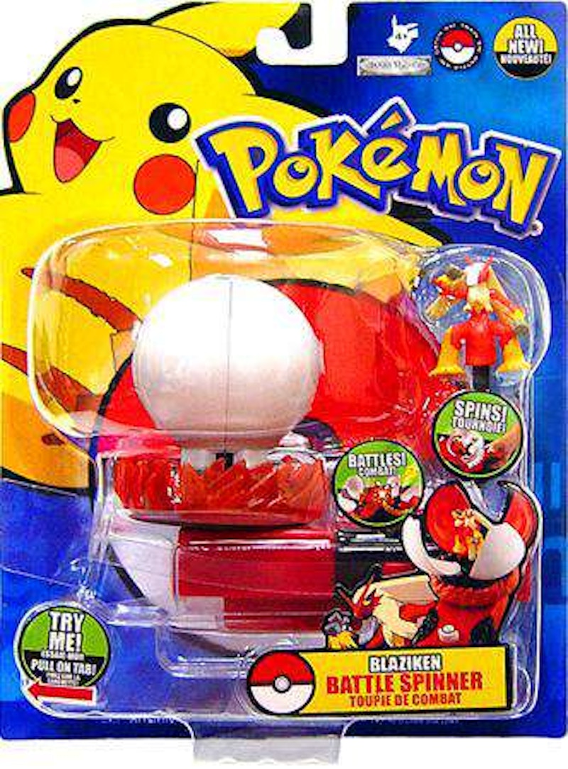 Jakks Pacific Pokemon Battle Spinner Series 1 Blaziken Figure