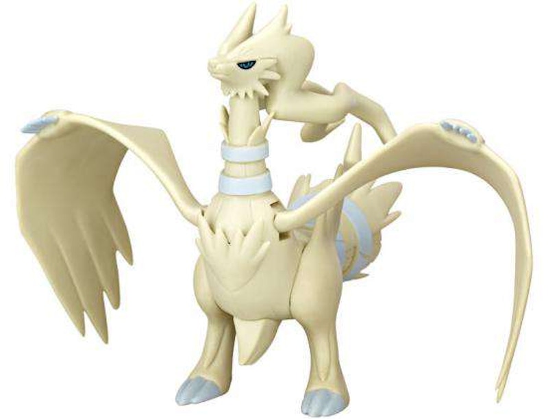 Jakks Pacific Pokemon Black & White Reshiram All White Action Figure