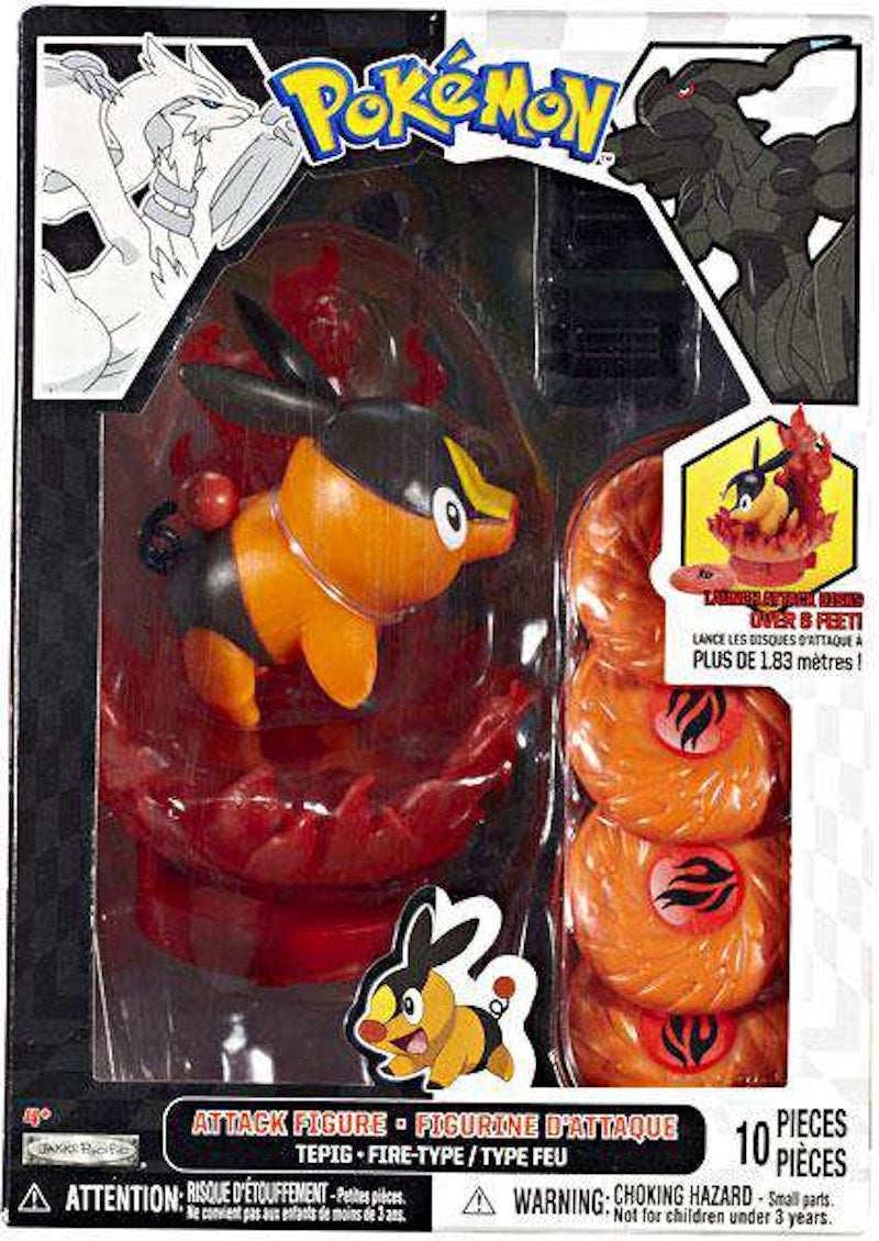 Jakks Pacific Pokemon Series 1 Attack Tepig Figure