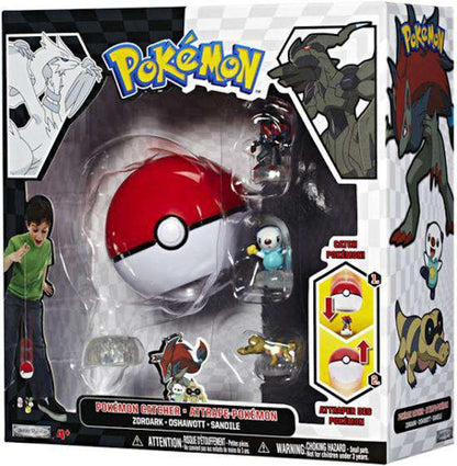 Jakks Pacific Pokemon Series 1 Catcher Zoroark, Oshawott & Sandile Figure (Set of 3)