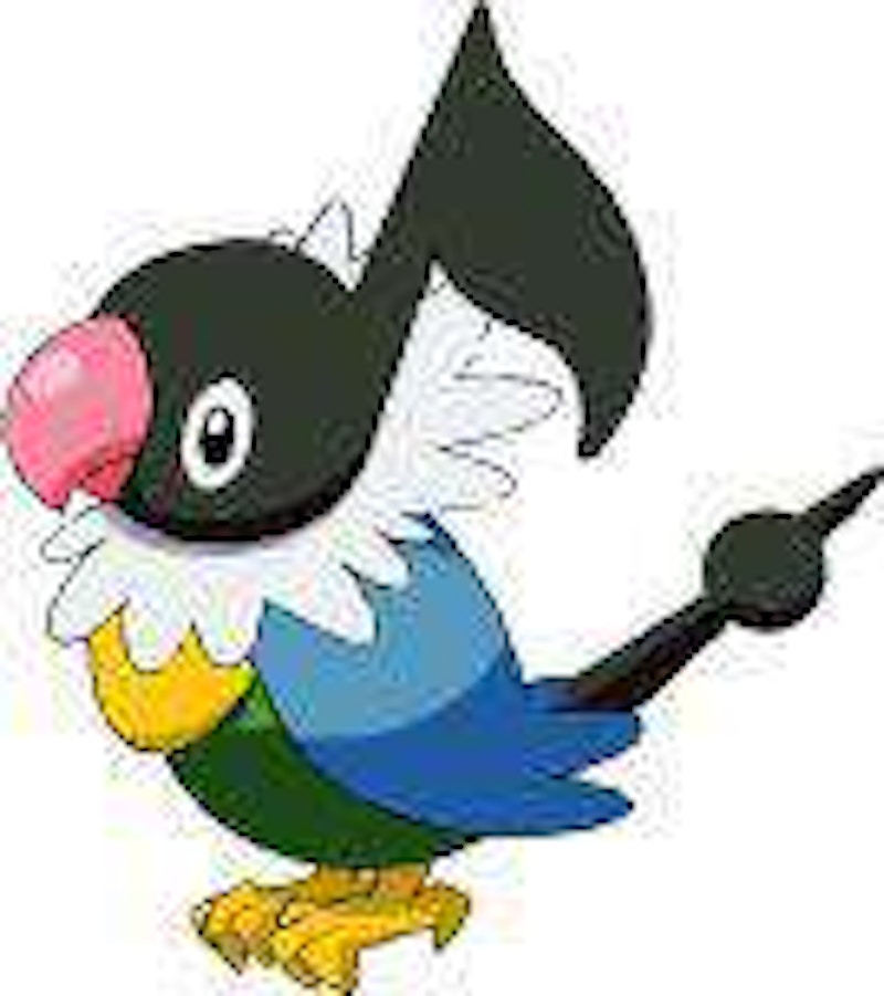 Jakks Pacific Pokemon Series 1 Chatot Figure