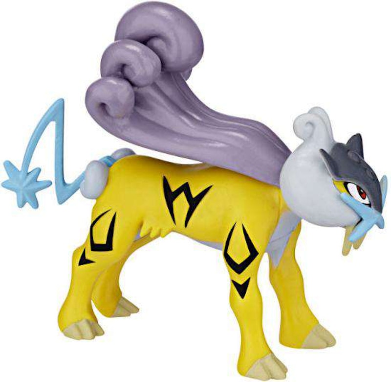 Jakks Pacific Pokemon Series 19 Mime Jr., Zorua & Raikou Figure (Set of 3)