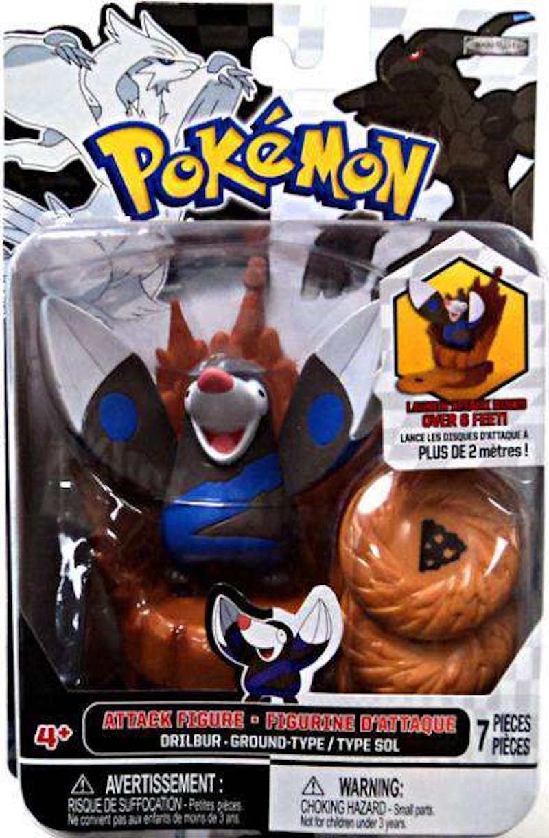 Jakks Pacific Pokemon Series 2 Attack Drilbur Figure