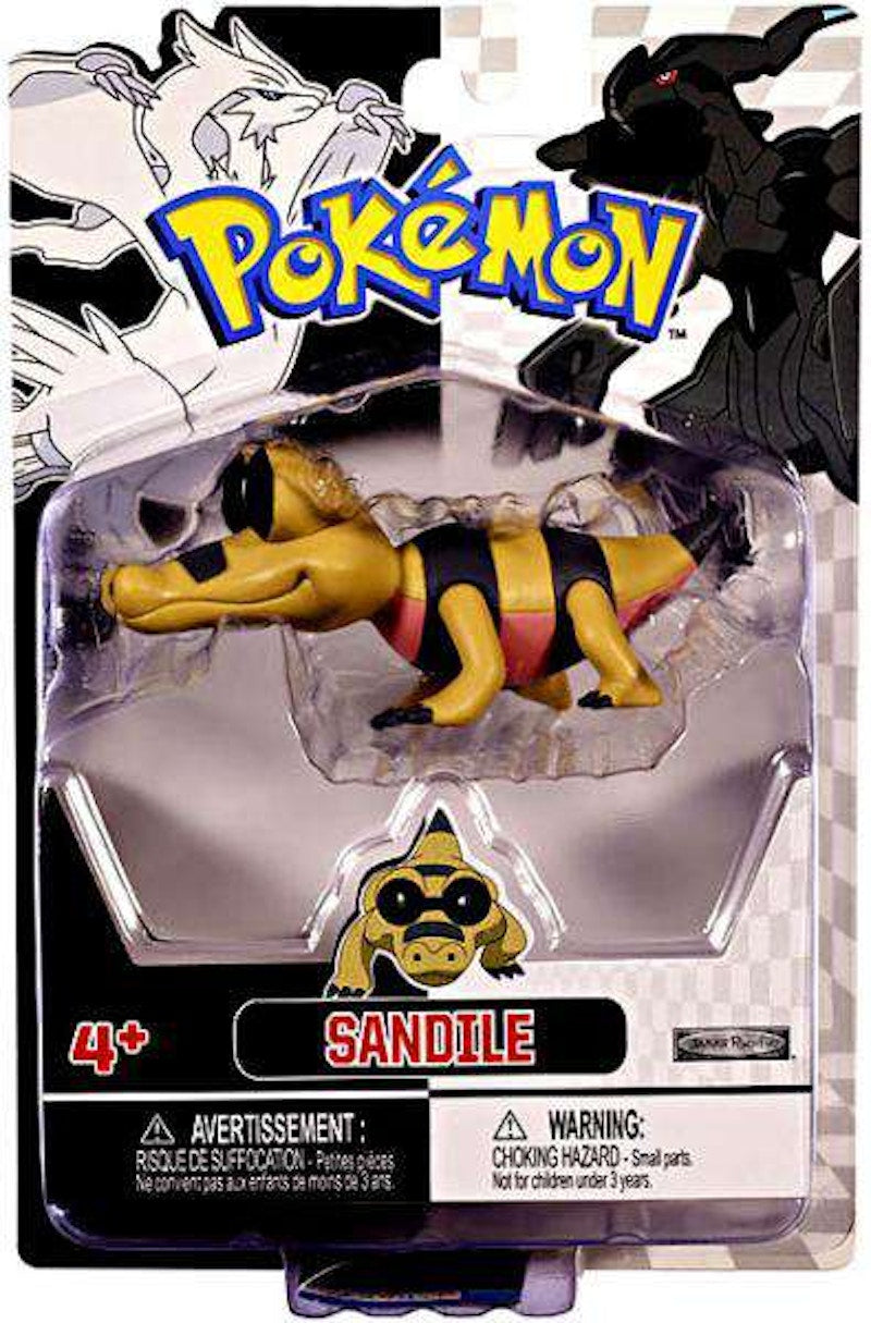Jakks Pacific Pokemon Series 2 Basic Sandile Figure