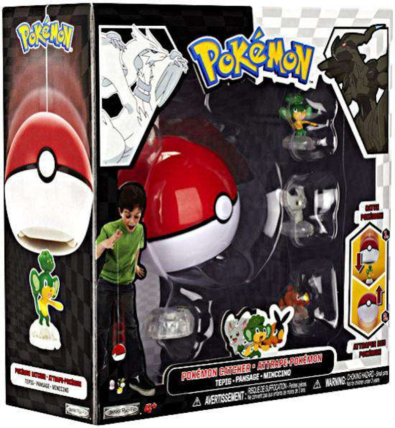 Jakks Pacific Pokemon Series 2 Catcher Pansage, Minccino & Tepig Figure (Set of 3)