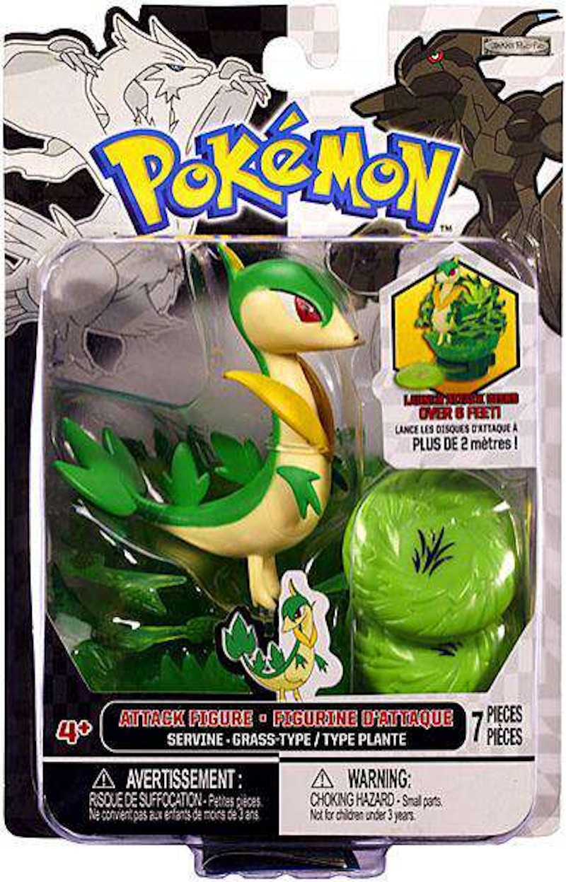 Jakks Pacific Pokemon Series 3 Attack Servine Figure