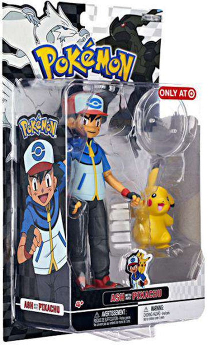 Jakks Pacific Pokemon Trainer Figures Ash with Pikachu Target Exclusive Action Figure