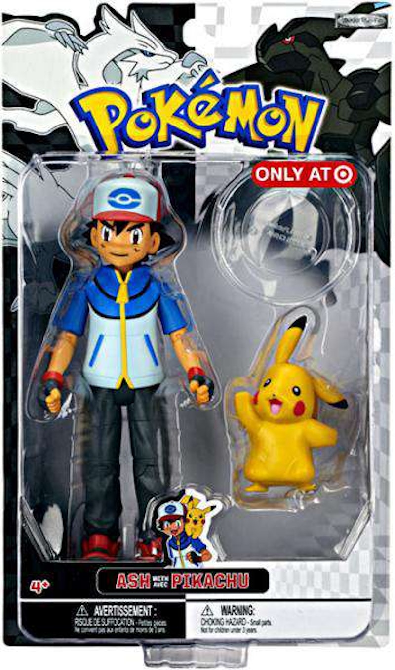 Jakks Pacific Pokemon Trainer Figures Ash with Pikachu Target Exclusive Action Figure