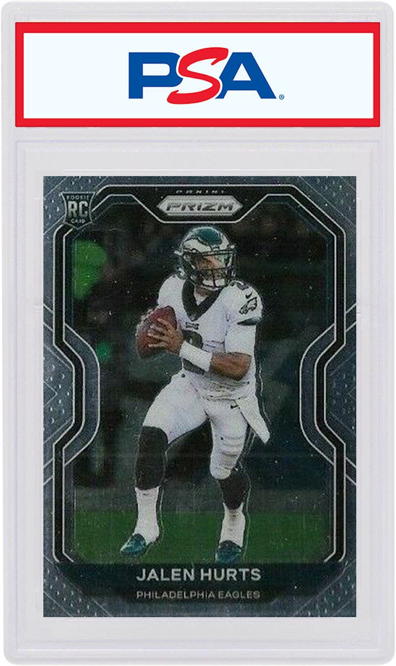 Jalen Hurts 2020 Panini Prizm Rookie #343 (PSA or BGS Graded)