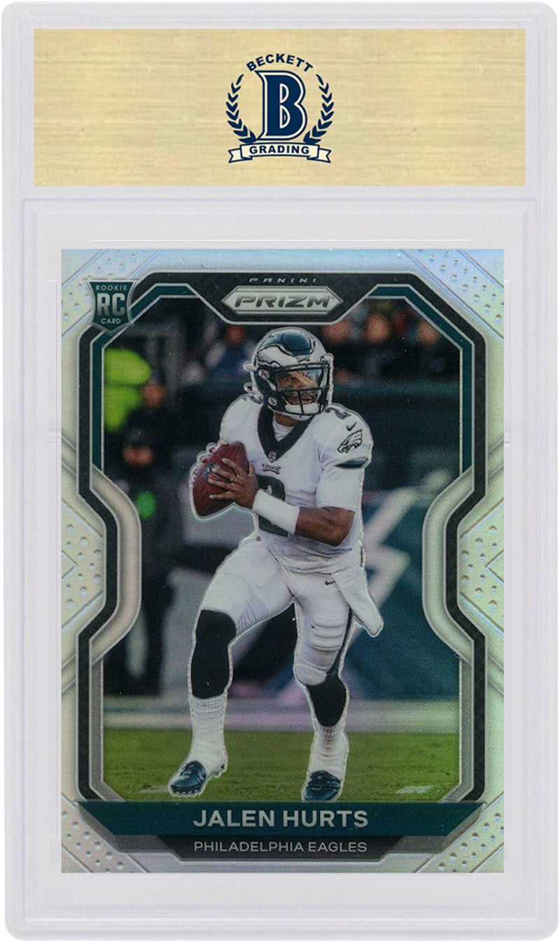 Jalen Hurts 2020 Panini Prizm Rookie Silver #343 (PSA or BGS Graded)