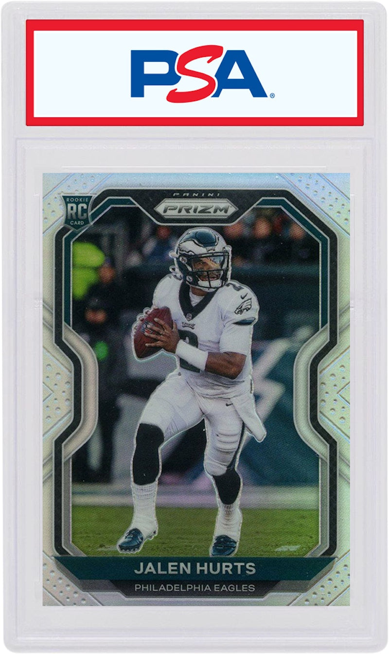 Jalen Hurts 2020 Panini Prizm Rookie Silver #343 (PSA or BGS Graded)