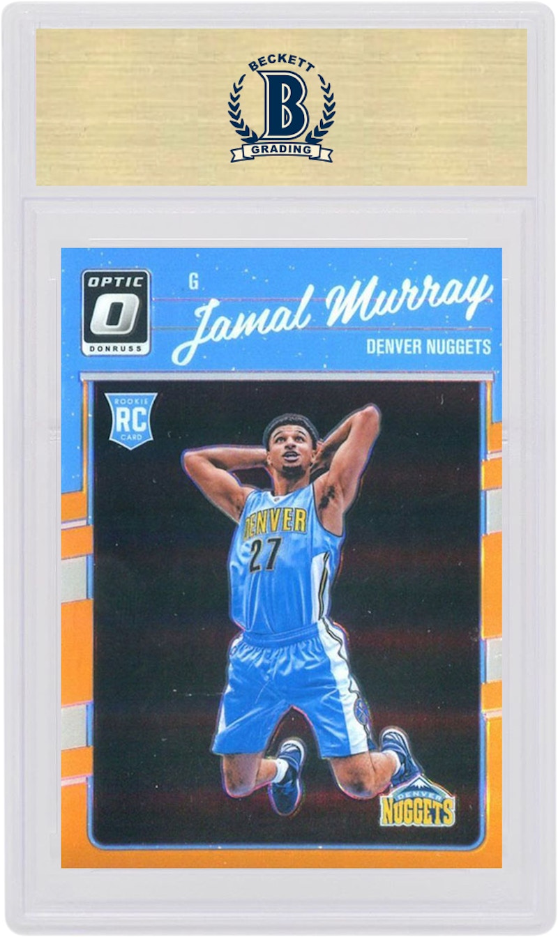 Jamal Murray 2016 Panini Donruss Optic Rookie Orange /199 #157 (PSA or BGS Graded)