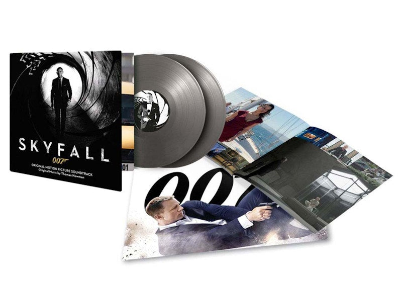 James Bond 007 Skyfall Original Soundtrack 10th Anniversary 2XLP Vinyl (LE 1500) Silver