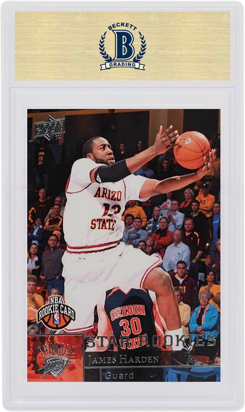 James Harden 2009 Upper Deck Rookie #227 (PSA or BGS Graded)