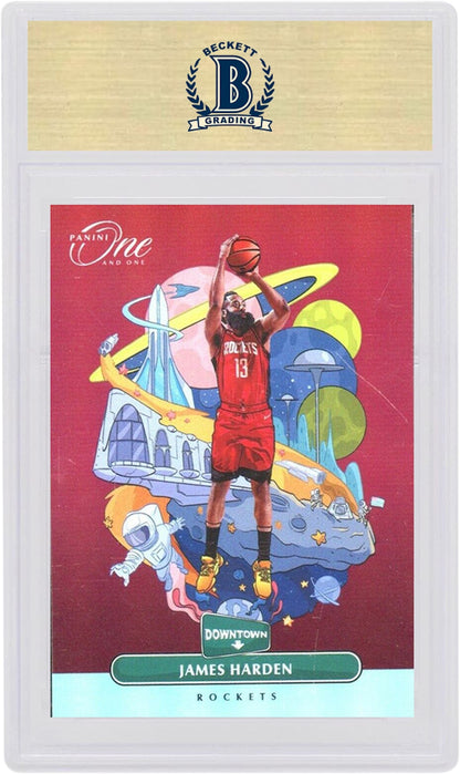 James Harden 2019 Panini One and One Downtown #5 (PSA or BGS Graded)